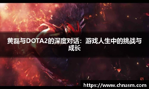 黄磊与DOTA2的深度对话：游戏人生中的挑战与成长